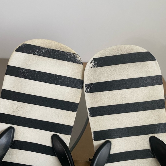 Kate Spade ♠️ Black/White Women Slide Slippers - SZ 5-6 - Picture 11 of 14